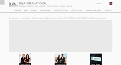 Desktop Screenshot of divainternational.ie