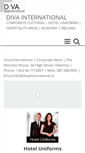 Mobile Screenshot of divainternational.ie