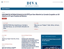 Tablet Screenshot of divainternational.ch